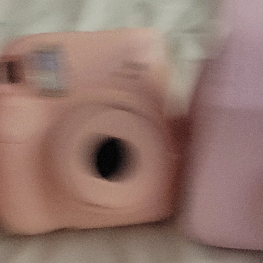 Instax Pink Instant Camera with Case